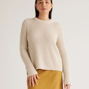 Quince fisherman’s cotton sweater